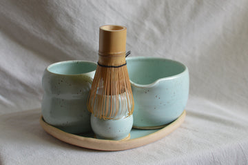 Matcha Set (Speckled Blue)